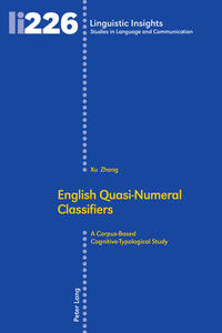 Vorderes Coverbild English Quasi-Numeral Classifiers