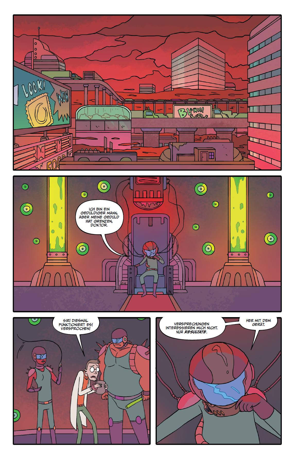 Beispielinhalt (Bild) Rick and Morty
