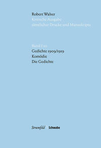 Vorderes Coverbild Gedichte (1909/1919), Die Gedichte, Komödie