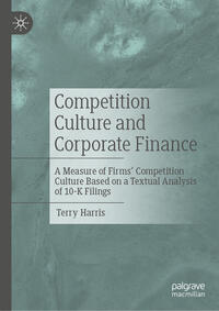 Vorderes Coverbild Competition Culture and Corporate Finance
