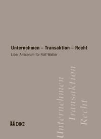 Vorderes Coverbild Unternehmen - Transaktion - Recht