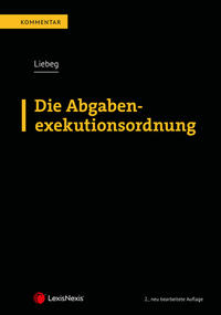 Vorderes Coverbild Die Abgabenexekutionsordnung