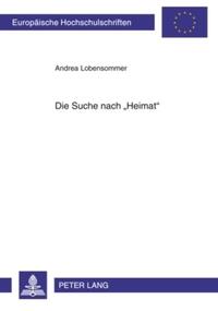 Vorderes Coverbild Die Suche nach «Heimat»