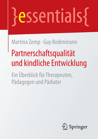 Vorderes Coverbild Partnerschaftsqualität und kindliche Entwicklung