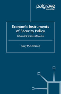 Vorderes Coverbild Economic Instruments of Security Policy