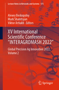 Vorderes Coverbild XV International Scientific Conference “INTERAGROMASH 2022”