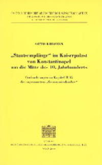 Vorderes Coverbild Staatsempfänge im Kaiserpalast von Konstantinopel um die Mitte des 10. Jahrhunderts