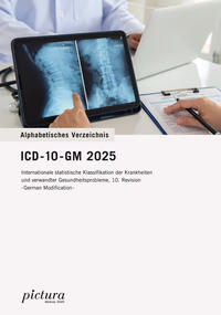 Vorderes Coverbild ICD-10-GM 2025 - Alphabetisches Verzeichnis