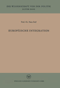 Vorderes Coverbild Europäische Integration