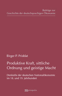 Vorderes Coverbild Produktive Kraft, sittliche Ordnung und geistige Macht