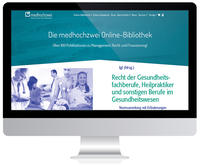 Vorderes Coverbild Recht der Gesundheitsfachberufe, Heilpraktiker und sonstigen Berufe im Gesundheitswesen