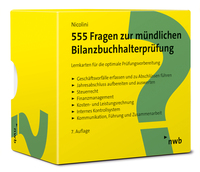 Vorderes Coverbild 555 Fragen zur mündlichen Bilanzbuchhalterprüfung