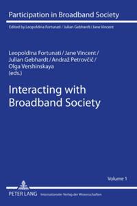 Vorderes Coverbild Interacting with Broadband Society