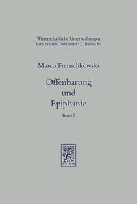 Vorderes Coverbild Offenbarung und Epiphanie