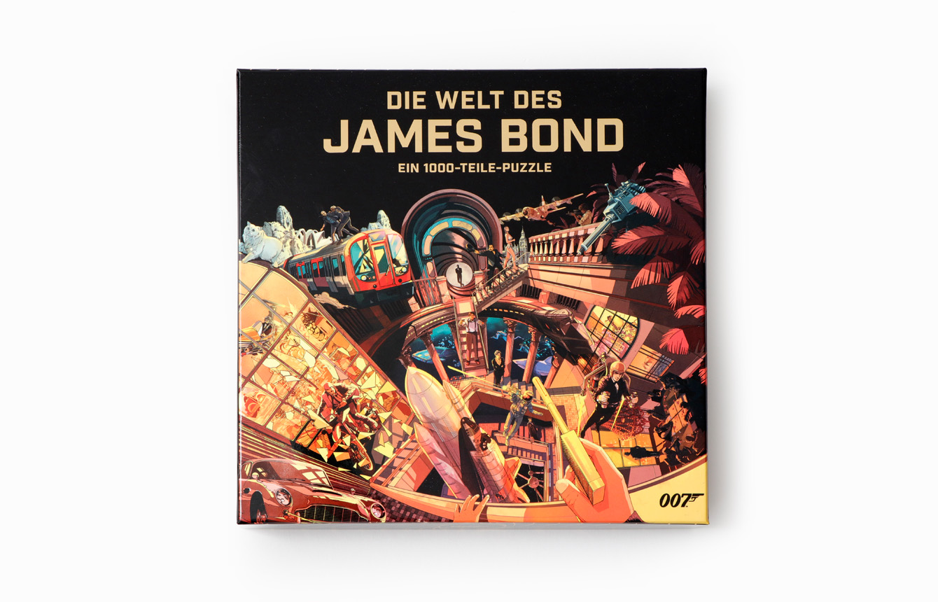 Beispielinhalt (Bild) Die Welt des James Bond