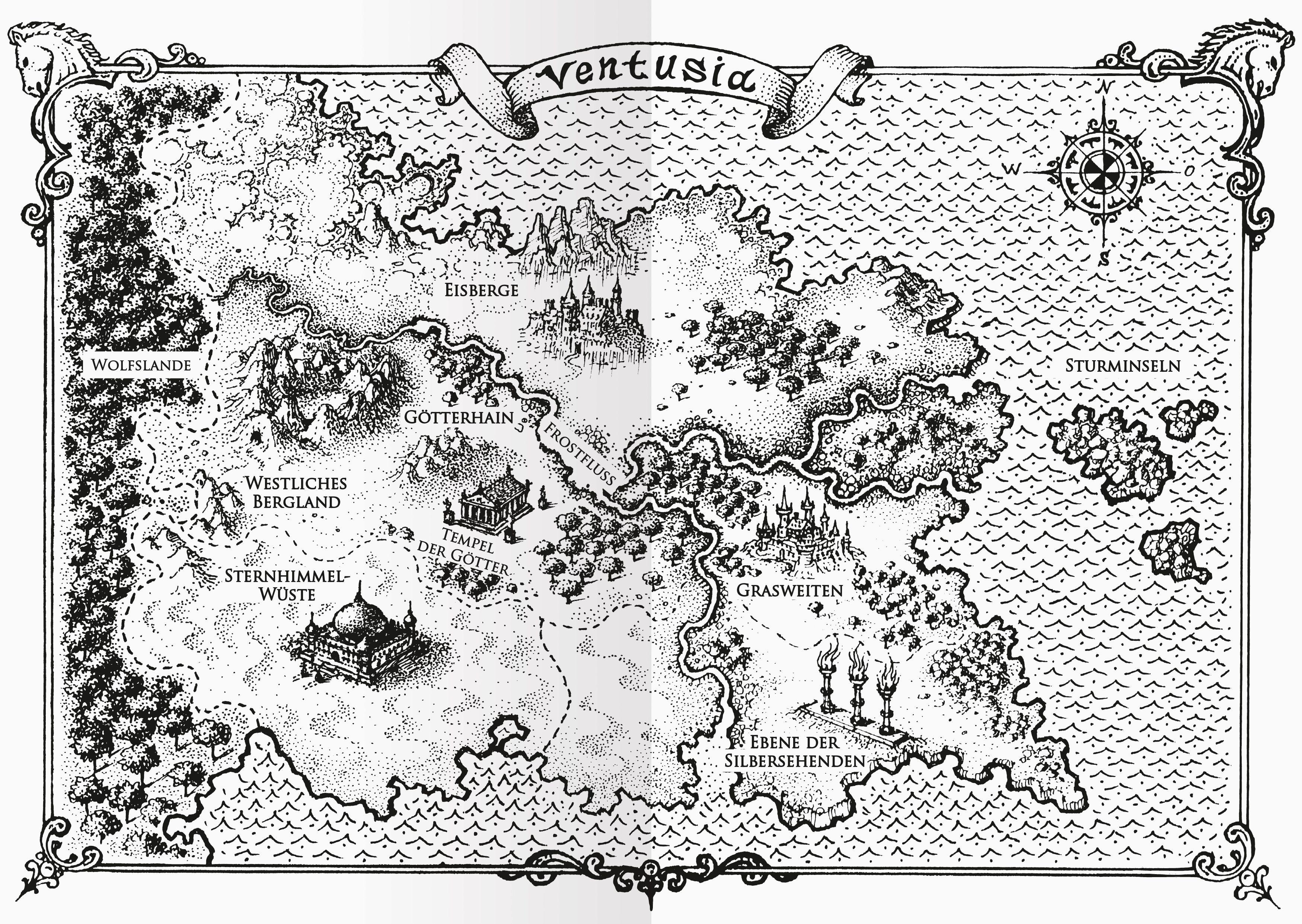 Beispielinhalt (Bild) Die Seelenpferde von Ventusia, Band 3 - Sturmmädchen