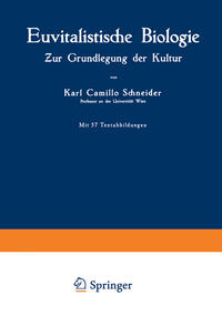 Vorderes Coverbild Euvitalistische Biologie