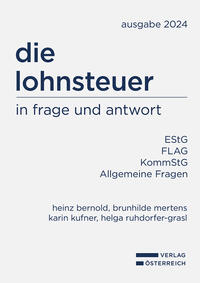 Vorderes Coverbild die lohnsteuer in frage und antwort