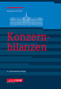 Vorderes Coverbild Konzernbilanzen, 14. Auflage