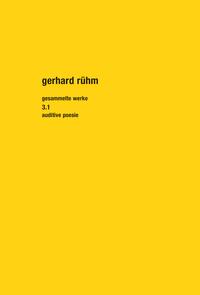 Vorderes Coverbild Gesammelte Werke. Band 3.1