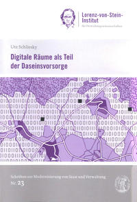 Vorderes Coverbild Digitale Räume als Teil der Daseinsvorsorge