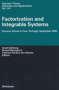 Vorderes Coverbild Factorization and Integrable Systems