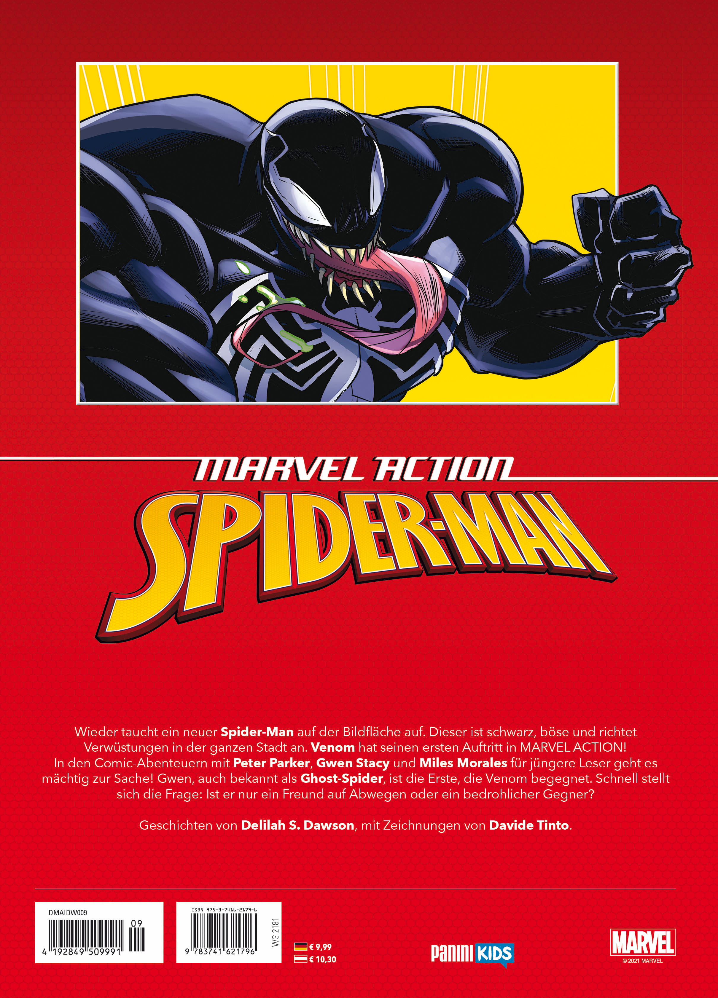 Rückseitencover Marvel Action: Spider-Man