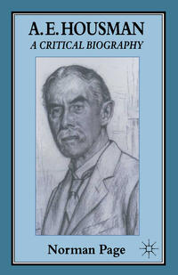 Vorderes Coverbild A. E. Housman
