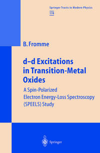 Vorderes Coverbild d-d Excitations in Transition-Metal Oxides