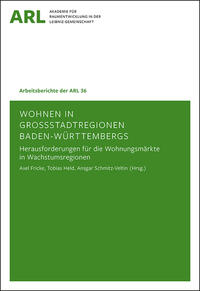 Vorderes Coverbild Wohnen in Großstadtregionen Baden-Württembergs –