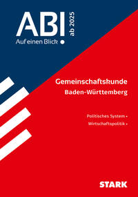 Vorderes Coverbild STARK Gemeinschaftskunde - Abi - Auf einen Blick! 2026 BW