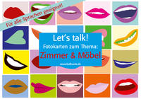 Vorderes Coverbild Let's Talk! Fotokarten "Zimmer und Möbel" - Let's Talk! Flashcards "Rooms and Furniture"