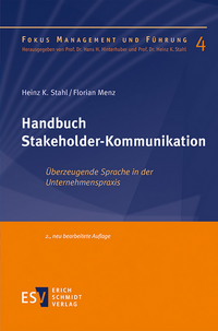 Vorderes Coverbild Handbuch Stakeholder-Kommunikation