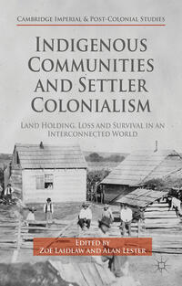 Vorderes Coverbild Indigenous Communities and Settler Colonialism