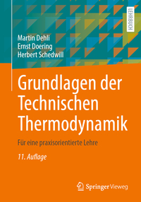 Vorderes Coverbild Grundlagen der Technischen Thermodynamik