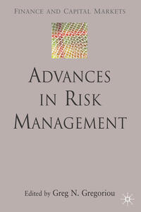 Vorderes Coverbild Advances in Risk Management