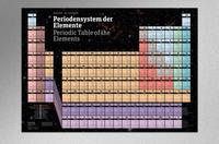 Vorderes Coverbild aktuelles Periodensystem der Elemente, Plakat DIN A1