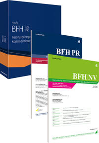 Vorderes Coverbild BFH/NV plus BFH/PR Online