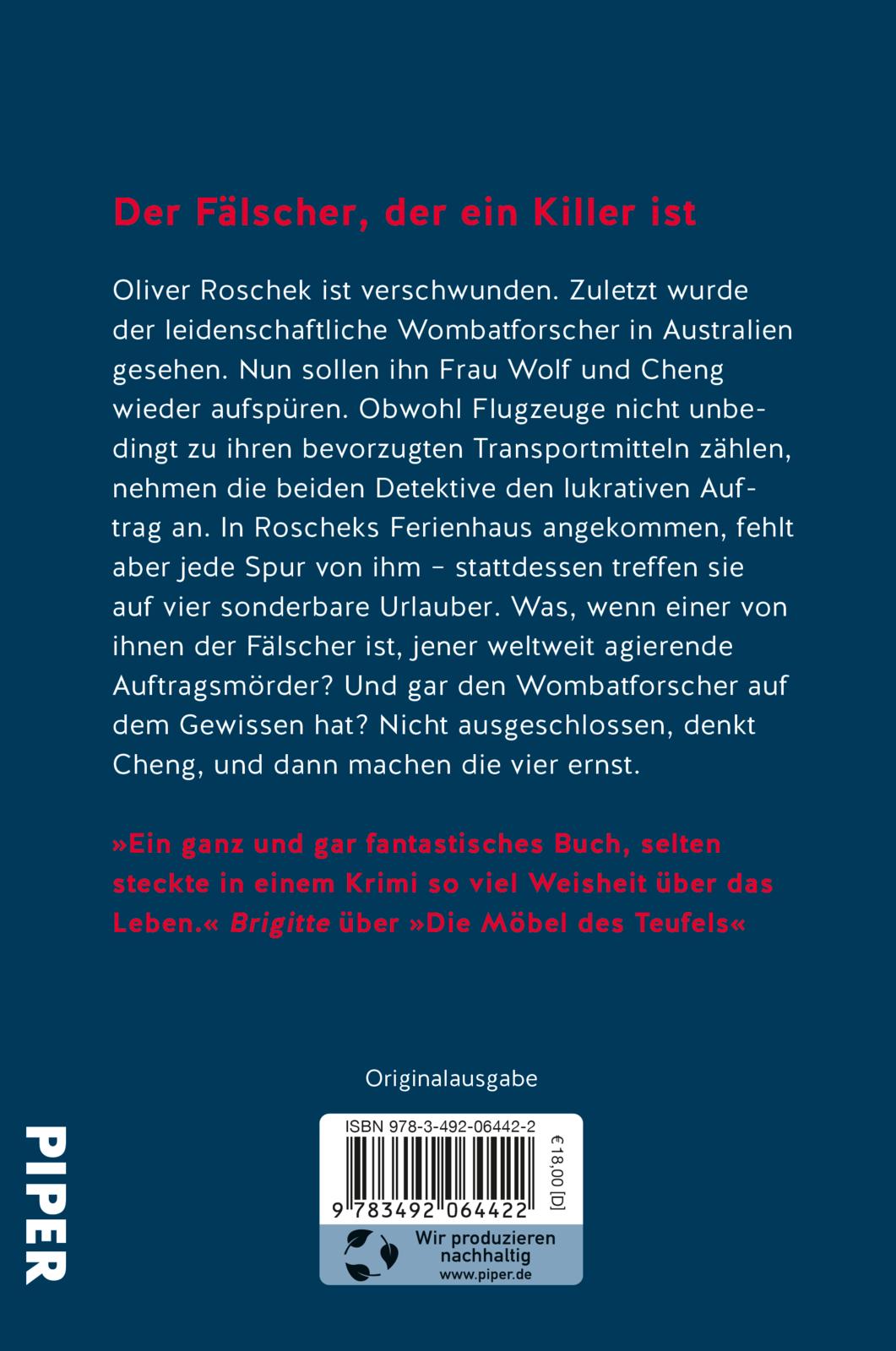 Rückseitencover Gemälde eines Mordes