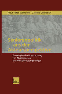 Vorderes Coverbild Seniorenpolitik aus der Akteursperspektive