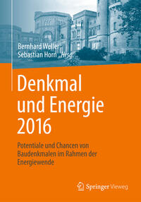 Vorderes Coverbild Denkmal und Energie 2016