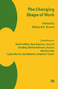 Vorderes Coverbild The Changing Shape of Work