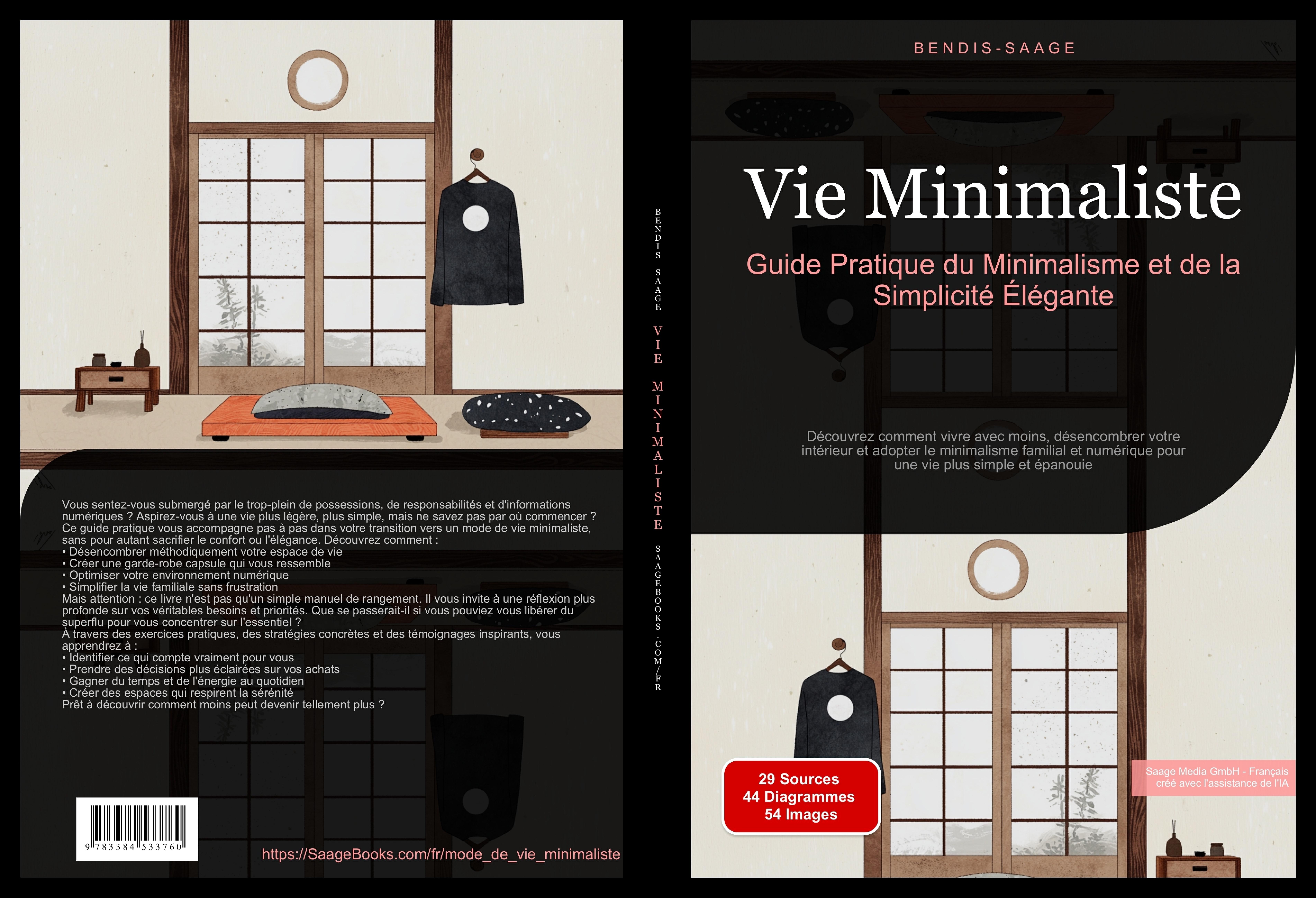 Gesamtes Coverbild Vie Minimaliste: Guide Pratique du Minimalisme et de la Simplicité Élégante