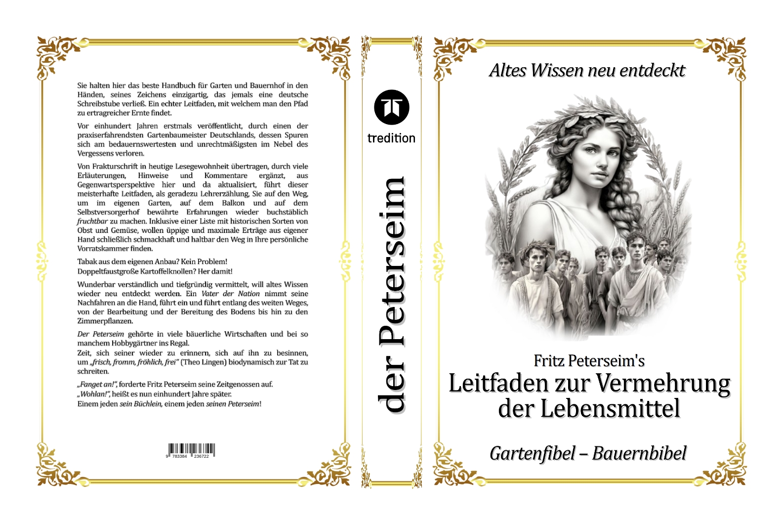 Gesamtes Coverbild Fritz Peterseim's Leitfaden zur Vermehrung der Lebensmittel