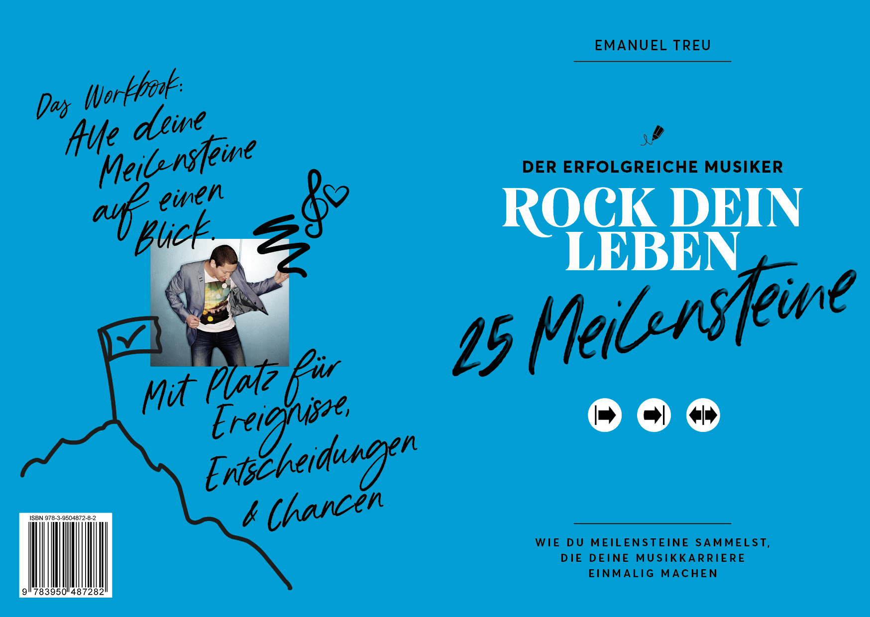 Gesamtes Coverbild 25 Meilensteine - Rock dein Leben