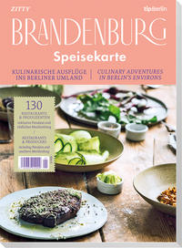 Vorderes Coverbild Speisekarte Brandenburg