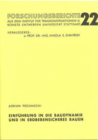 Vorderes Coverbild Einführung in die Baudynamik und in erdbebensicheres Bauen