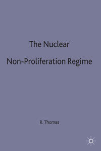 Vorderes Coverbild The Nuclear Non-Proliferation Regime