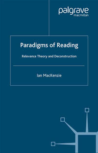Vorderes Coverbild Paradigms of Reading