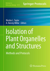 Vorderes Coverbild Isolation of Plant Organelles and Structures